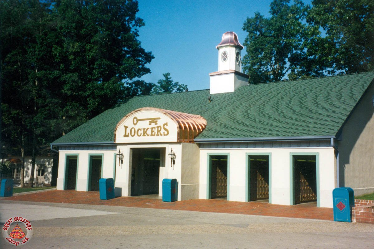 Front Gate Lockers At Six Flags Great Adventure
